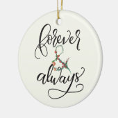 永久にそして常に セラミックオーナメント (左)