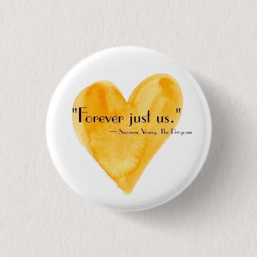 永久にちょうど私達 缶バッジ (正面)