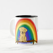 永久にで私のハート(YL) ツートーンマグカップ (正面左)