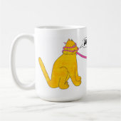 永久にカエルのキス! (手色のマグ) (選択#2) コーヒーマグカップ (左)