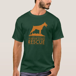 永久にシルエットのDobesのオレンジTシャツ Tシャツ