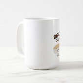 永久にビスケット及びグレービーの親友のおもしろマグカップ コーヒーマグカップ (正面左)