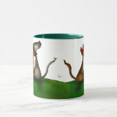 永久に一緒にマグ マグカップ (中央)