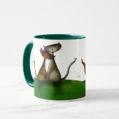 永久に一緒にマグ マグカップ (正面左)