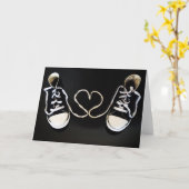 永久に一緒に挨拶状 カード (黄色い花)