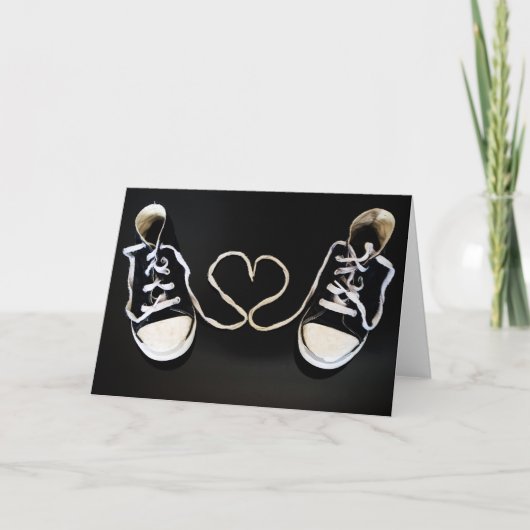 永久に一緒に挨拶状 カード (正面)