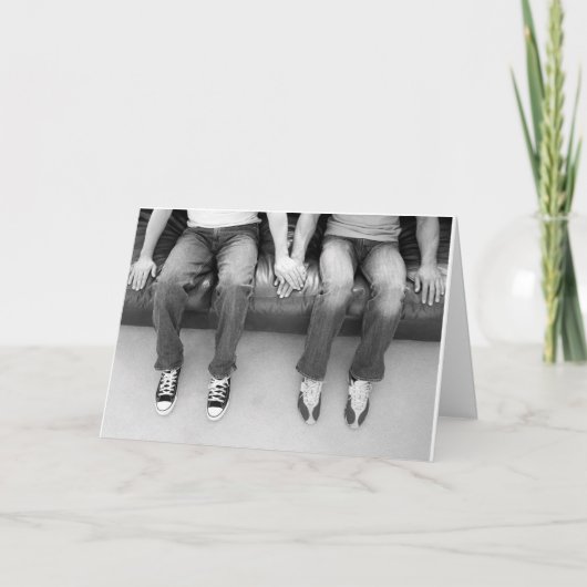 永久に一緒に着席 カード (正面)