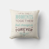 永久に一緒の時の気持ちの装飾用クッション クッション (正面)