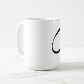 永久に中国人家族のコーヒー・マグ コーヒーマグカップ (正面左)