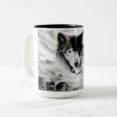 永久に仲間 ツートーンマグカップ (正面左)