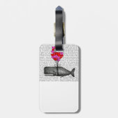 永久に住んでいるように夢を見て下さい ラゲッジタグ (裏面縦)