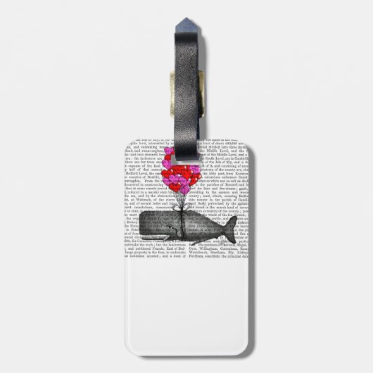 永久に住んでいるように夢を見て下さい ラゲッジタグ (裏面縦)