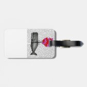 永久に住んでいるように夢を見て下さい ラゲッジタグ (裏面横)