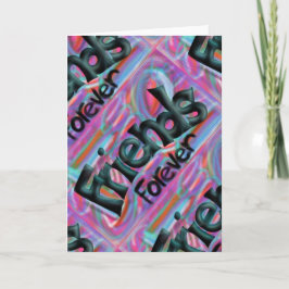 永久に友人の挨拶状 カード