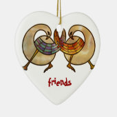 永久に友人 セラミックオーナメント (右)