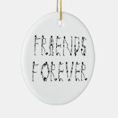 永久に友人 セラミックオーナメント (右)
