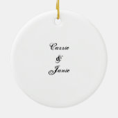 永久に友人 セラミックオーナメント (裏面)