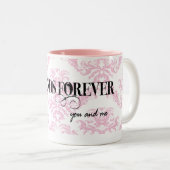 永久に友人 ツートーンマグカップ (正面右)