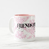 永久に友人 ツートーンマグカップ (正面左)