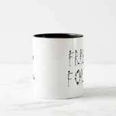 永久に友人 ツートーンマグカップ (中央)