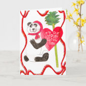 永久に家族日-中国 カード (黄色い花)