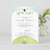 永久に市場から消えたゴルフ ウェディングシャワー 招待状 (スタンド正面)