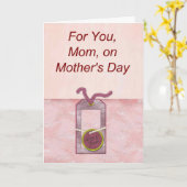 永久に常に母の日カード カード (黄色い花)