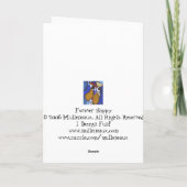 永久に幸せな挨拶状 カード (裏面)