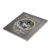 永久に後をつけます記念の記念品の愛して下さい タイル (側面)