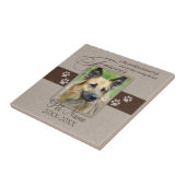 永久に愛されたペット悔やみや弔慰 タイル (側面)