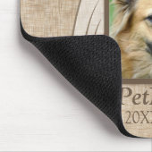 永久に愛された天使によってはペット悔やみや弔慰のカスタムが飛びます マウスパッド (コーナー)