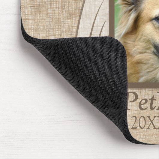 永久に愛された天使によってはペット悔やみや弔慰のカスタムが飛びます マウスパッド (コーナー)