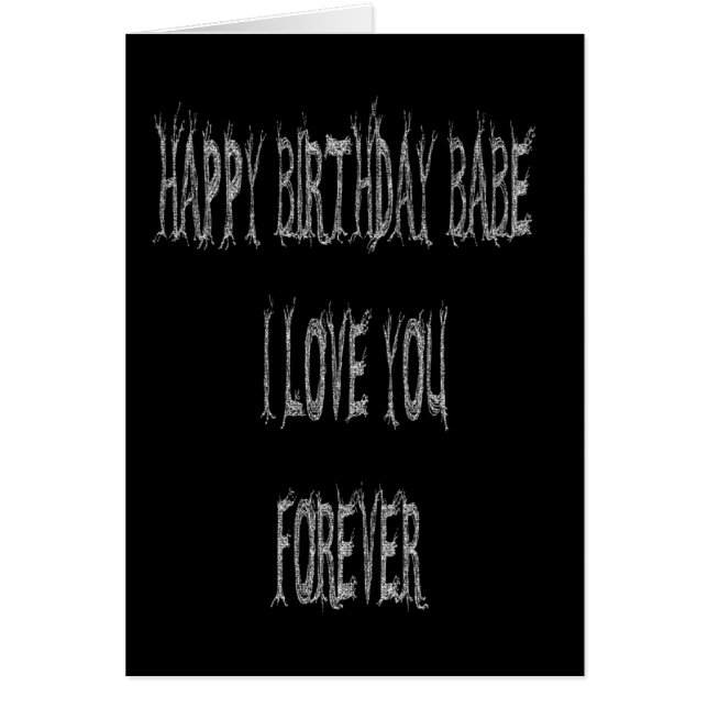 永久に愛して下さい (正面)