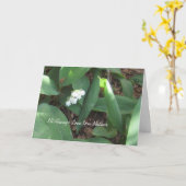 永久に愛母の日カード カード (黄色い花)