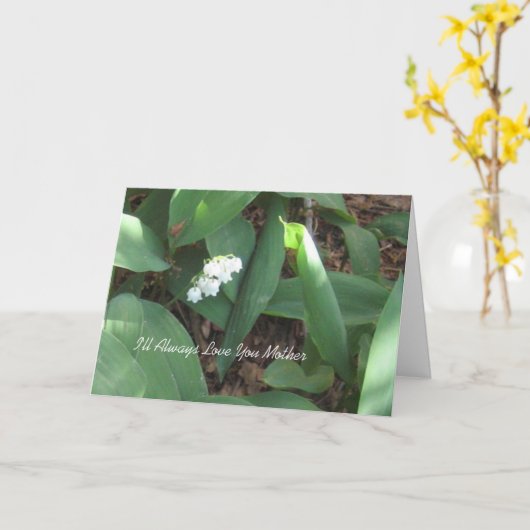 永久に愛母の日カード カード (黄色い花)