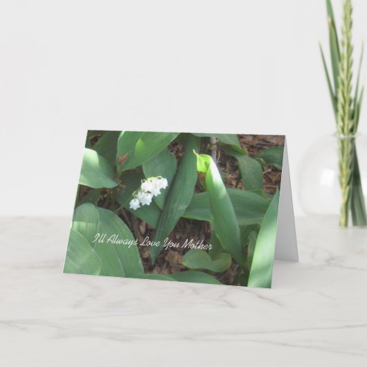 永久に愛母の日カード カード (正面)