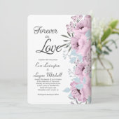 永久に愛結婚式招待状で 招待状 (スタンド正面)