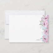 永久に愛RSVPカードで 招待状 (裏面)