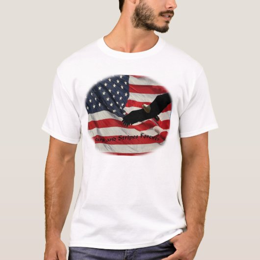 永久に星条旗 Tシャツ (正面)