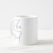 永久に最初に私の母私の友人の母の日 コーヒーマグカップ (正面左)