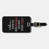 永久に私の部分を握って下さい ラゲッジタグ (正面横)