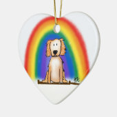 永久に私達のハートのオーナメントで セラミックオーナメント (左)