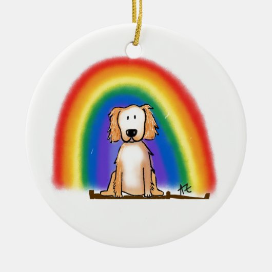 永久に私達のハートのオーナメントで セラミックオーナメント (正面)