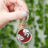 永久に種類の愛 キーホルダー (手)