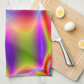 永久に色のフラクタル キッチンタオル (四つ折り)