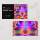 永久に色のフラクタル 名刺 (正面/裏面)