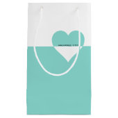 永久に花嫁及びCoあなた及び私ウェディングシャワーのパーティー スモールペーパーバッグ (正面)