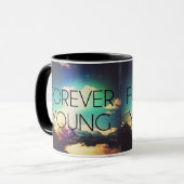 永久に若者 マグカップ (正面左)