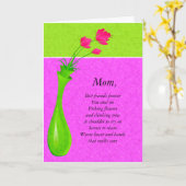 永久に親友の母の日カード カード (黄色い花)