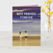 永久に親友 カード (黄色い花)